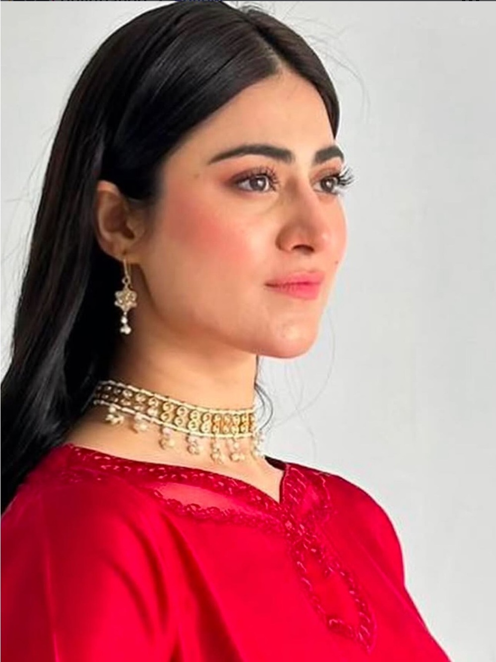GULLUBAND PAKISTANI INDIAN DESIGNER KUNDAN NECKLACE